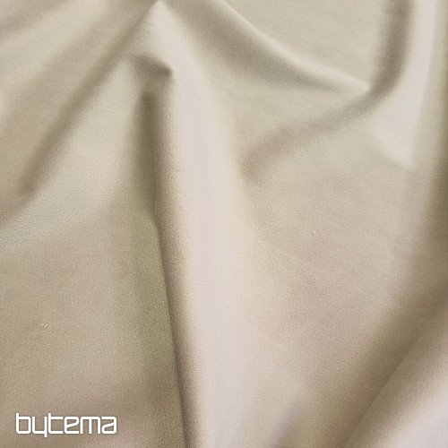 Luxusní jednobarevná designová dekorační látka GERSTER 77042/0023 sv. béžová