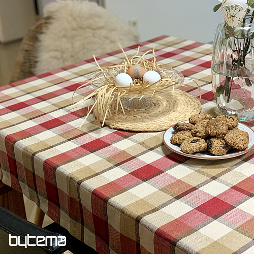 Ubrus a šál ATILA ČERVENÁ