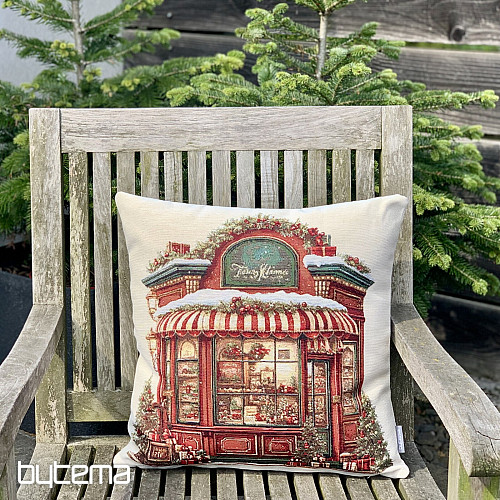 Vánoční dekorační povlak VÁNOČNÍ KRÁMEK