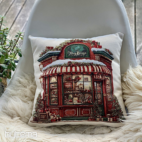 Vánoční dekorační povlak VÁNOČNÍ KRÁMEK