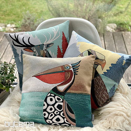 Gobelínový povlak na polštář PELIKÁN