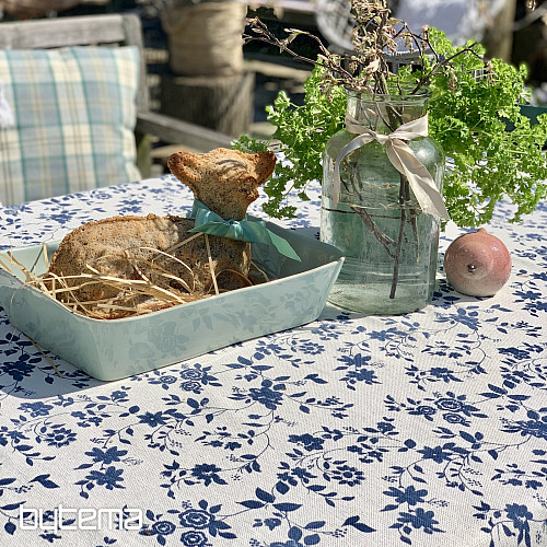 Ubrus Modrá romance