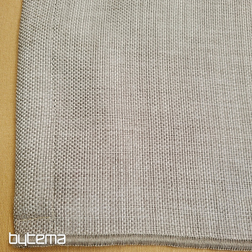 Hotový dekorační závěs GERSTER DIM OUT 77005/840 ŠEDO BÉŽOVÝ