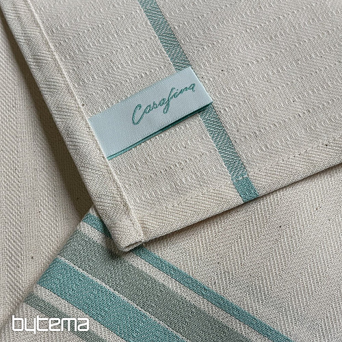 Utěrky FRENCH STRIPES AQUA 70x50 2ks