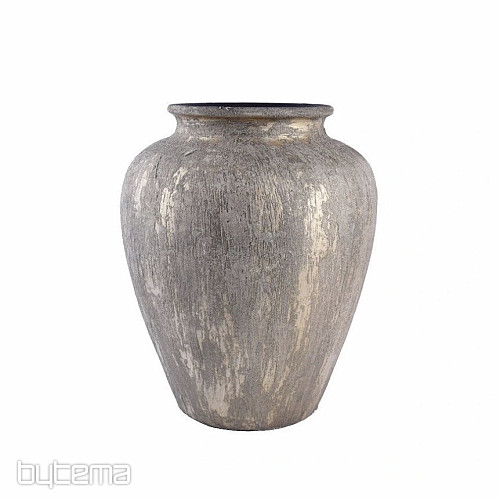 Váza keramická TAVIR 24x30 rustic gold