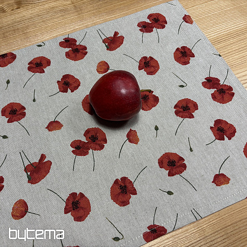 Prostírka VLČÍ MÁK POPPY