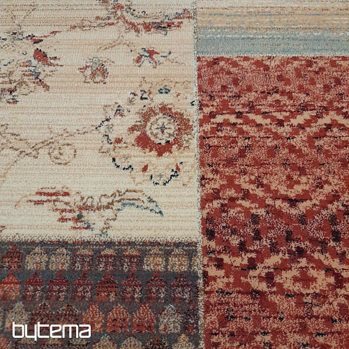 Luxusní vlněné koberce KASHQAI PATCHWORK cream