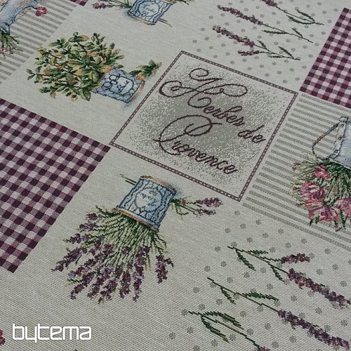 Gobelínová látka KVĚTY Z PROVENCE