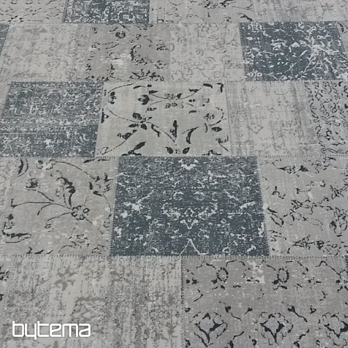 moderní kusový koberec PIAZZO 12168 šedomodrý