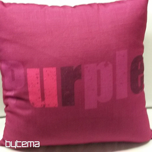 Dekorační povlak na polštář COLORS PURPLE
