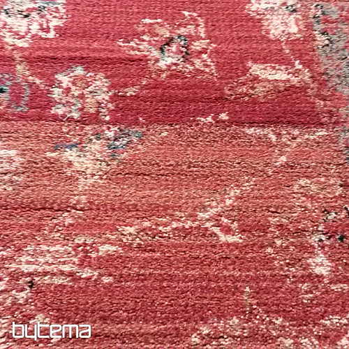 Luxusní vlněný běhoun ROYAL PATCHWORK red