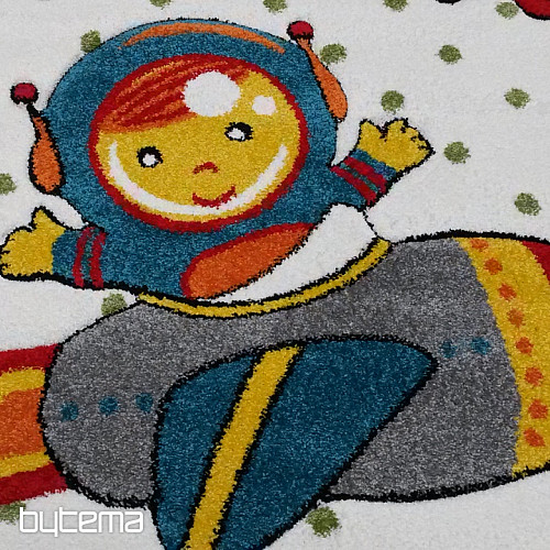 Dětský kusový koberec ASTRONAUT