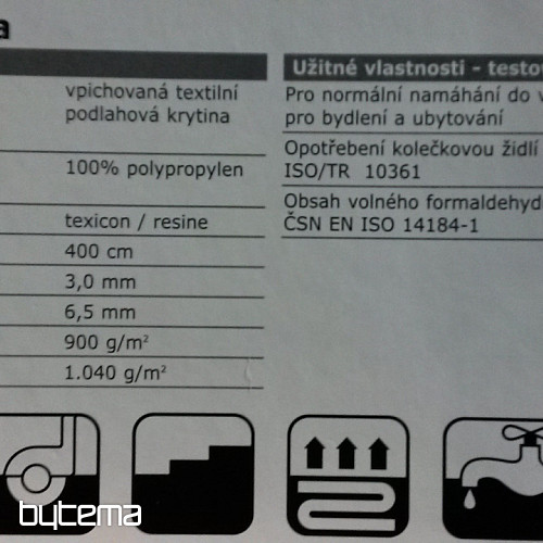 Zátěžové koberce vpichovaný PRIMAVERA 153