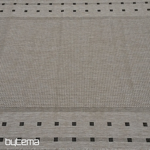 Koberec buklé FLOORLUX 20329/04 silver-black