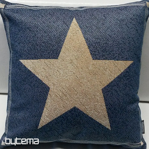 Gobelínový povlak na polštář BLUE STAR 1