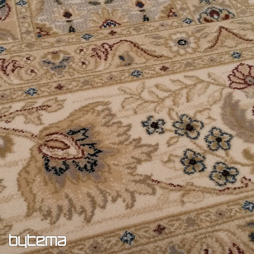 Vlněný klasický koberec DIAMOND ORIENT krémový kazetový