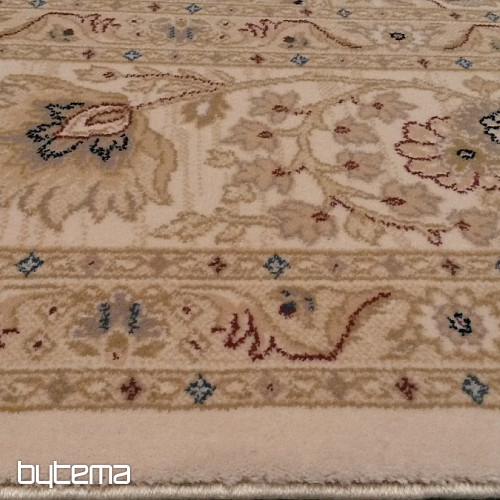 Vlněný klasický koberec DIAMOND ORIENT krémový kazetový