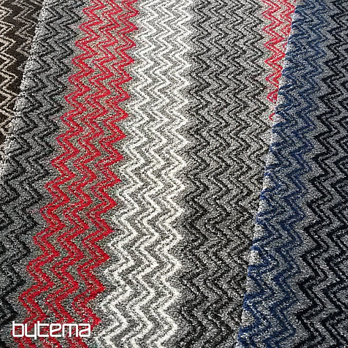 Moderní koberec ZIG ZAG brown
