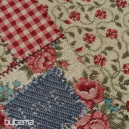 Gobelínová látka VINTAGE PATCHWORK