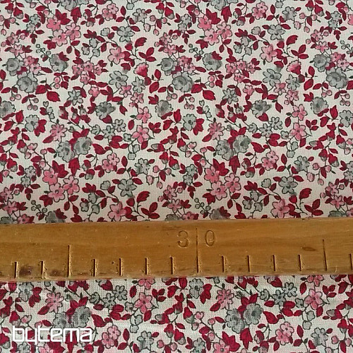 Dekorační látka LEONIE kytičky 2