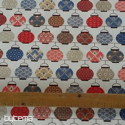Dekorační látka LAMPIÓNY 2