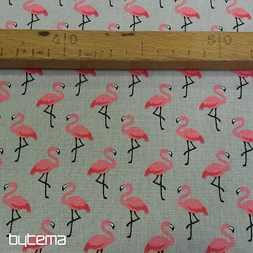Dekorační látka FLAMINGO gris