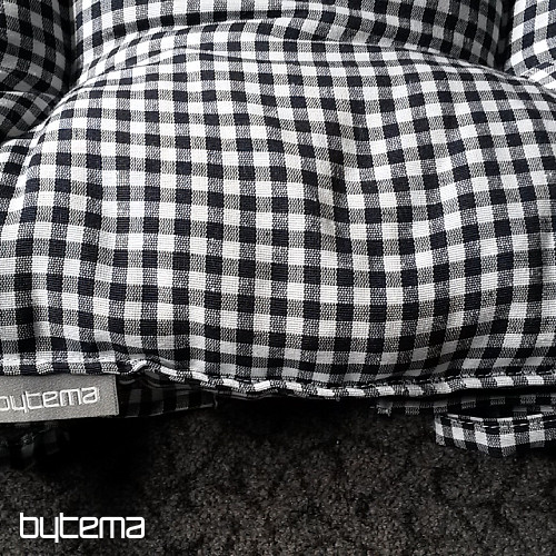 sedák kanafas IBIZA  tmavě modrý