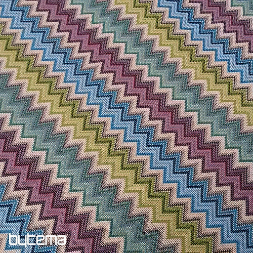 Gobelínová látka ZIG ZAG 2