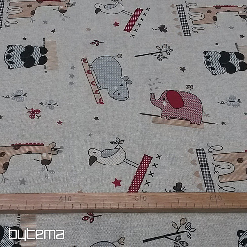 Dekorační látka ZOO