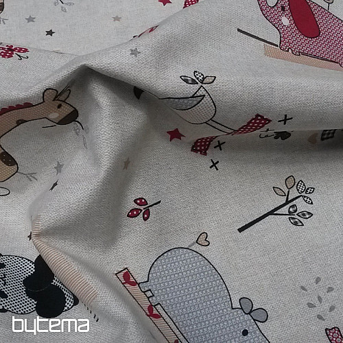 Dekorační látka ZOO