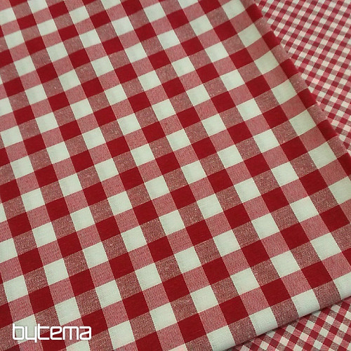 Dekorační látka IBIZA červená