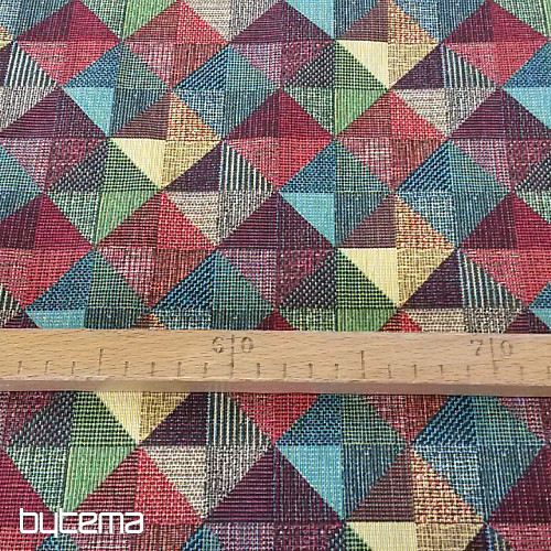 Dekorační látka RUBIK MULTICOLOR