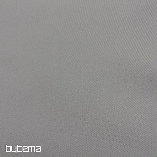 Moderní jednobarevná látka COSMOS bílá 145 cm