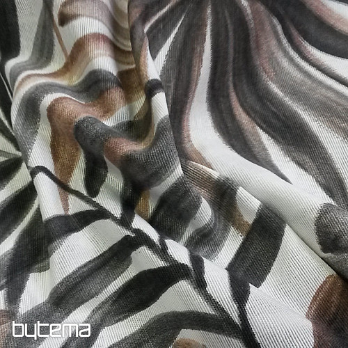 Dekorační látka FENIX šedá