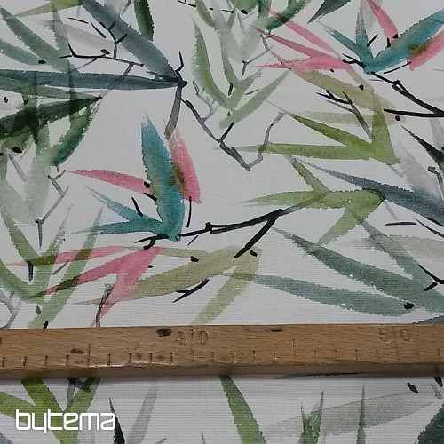 Dekorační látka MIDORI Japonský bambus