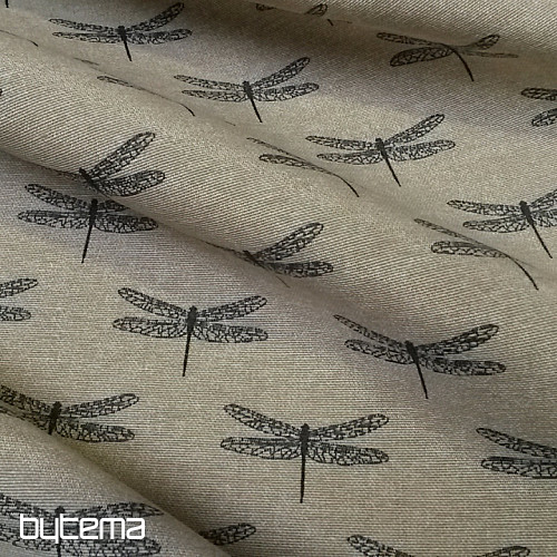 Dekorační látka NATUR VÁŽKY