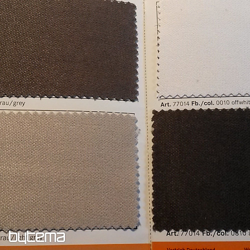 Jednobarevná designová dekorační látka GERSTER 77014