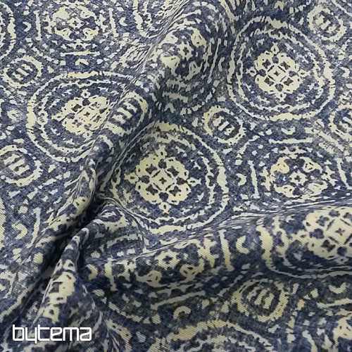 Dekorační látka CANCUN modrá