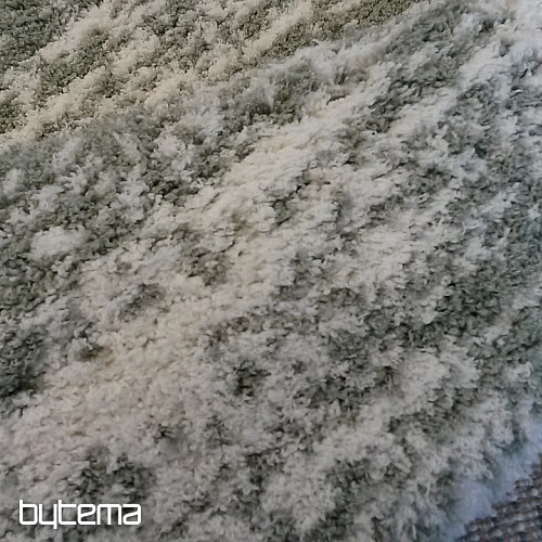 Kusový koberec SHAGGY NIZZA mentolově-zelený