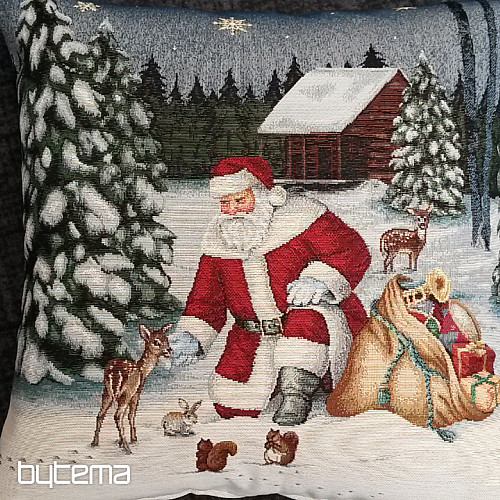 Vánoční gobelínový povlak SANTA CLAUS 2