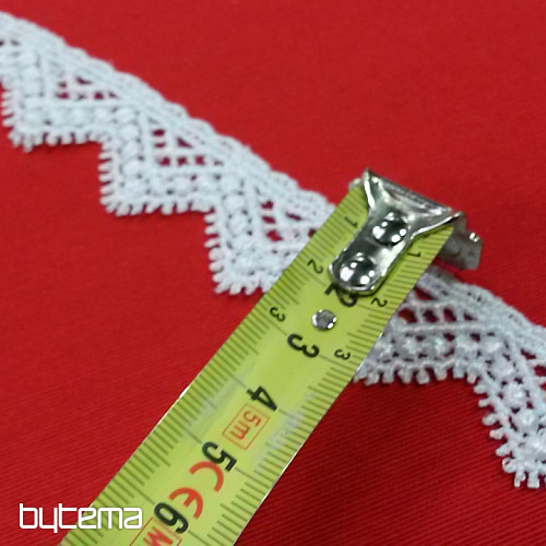 Krajka 5451/0010 3 cm bílá