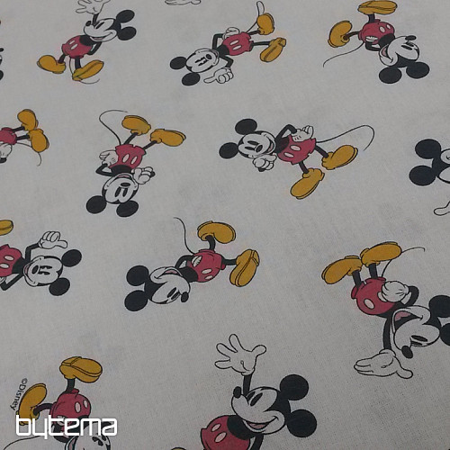 Bavlněná látka MICKEY MOUSE