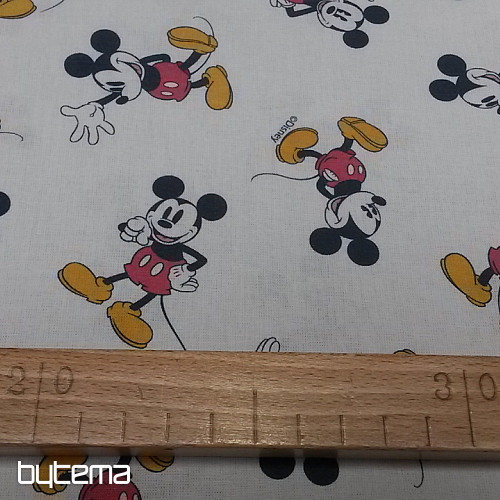 Bavlněná látka MICKEY MOUSE