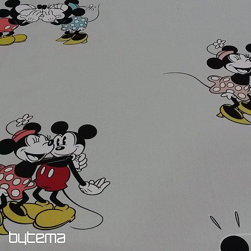 Dětská dekorační látka LOVE MINNIE