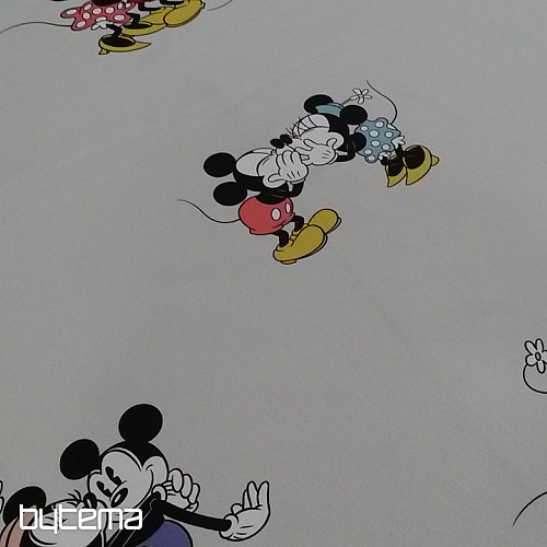 Dětská dekorační látka LOVE MINNIE