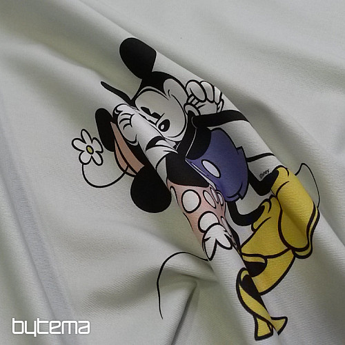 Dětská dekorační látka LOVE MINNIE