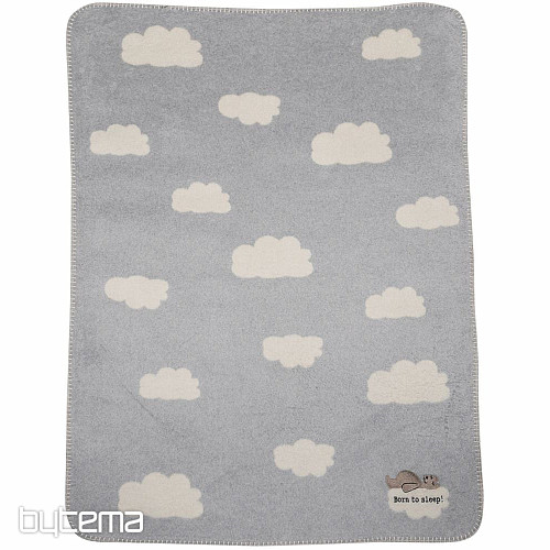 Dětská bavlněná deka DF Born to sleep