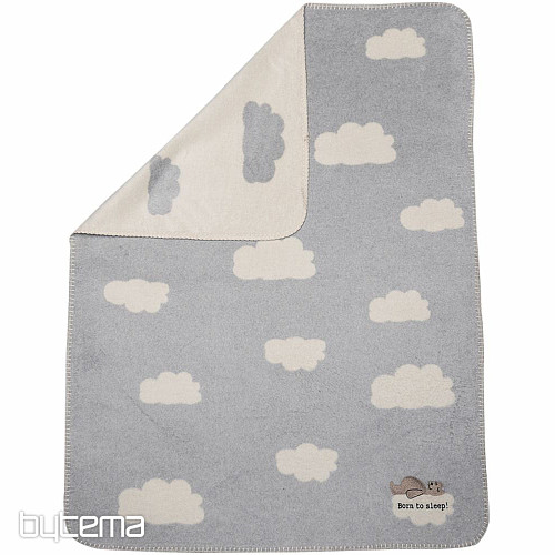 Dětská bavlněná deka DF Born to sleep