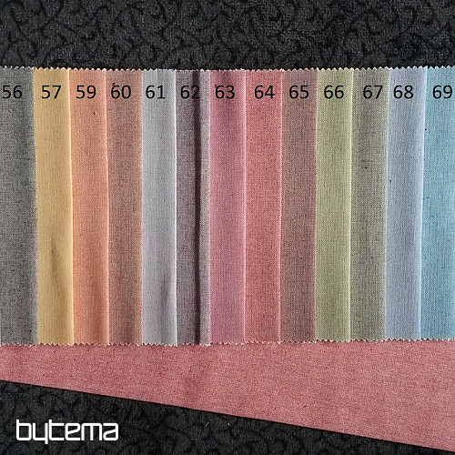 Dekorační látka PASTEL bordo 65