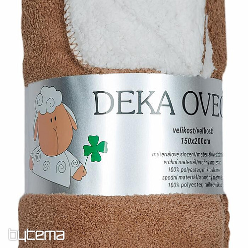 Deka ovečka-ovečka čokoláda / krémová
